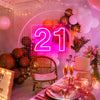 21st Birthday Neon Sign