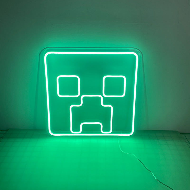 Minecraft neon sign