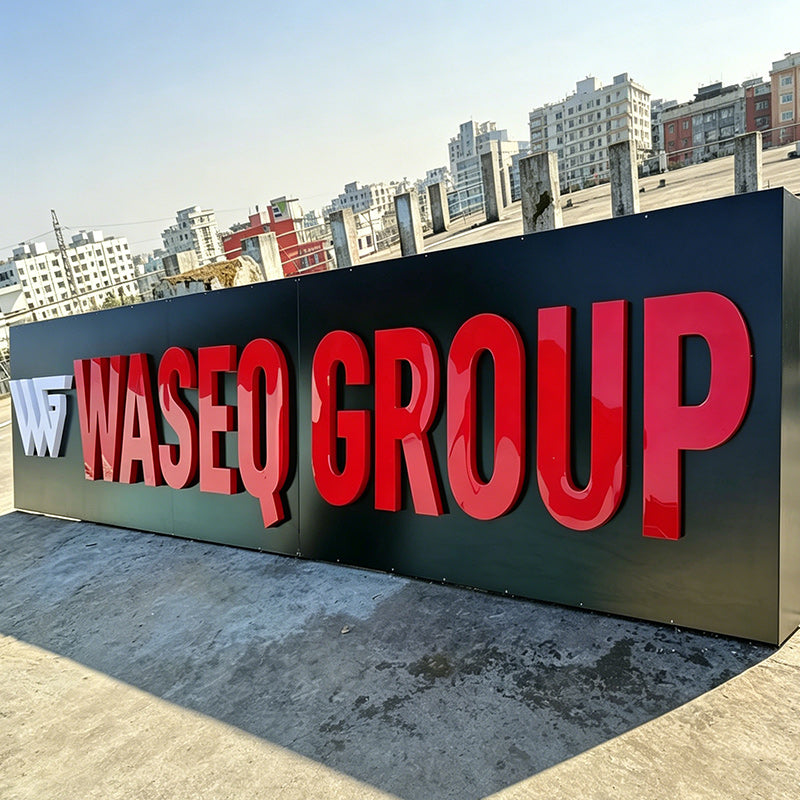 ACP Sign Panel Illuminated Channel Letters
