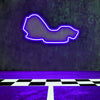 Albert Park Circuit Neon Race Track