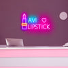 Customisable Lipstick Neon Sign