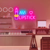 Customisable Lipstick Neon Sign