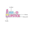 Customisable Lipstick Neon Sign