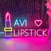 Customisable Lipstick Neon Sign