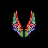 Rainbow Angel Wings Neon Sign