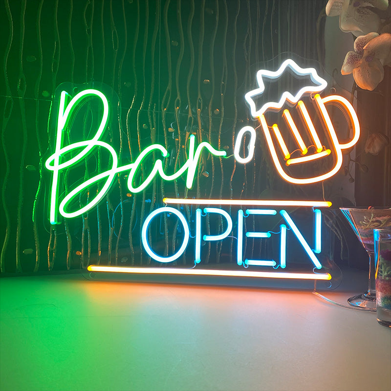 Bar Open Neon Sign