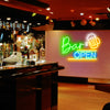 Bar Open Text and Image LED Neon Sign Australia