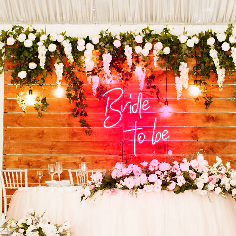 Bride To Be Neon Sign