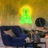 Neon Buddha Art