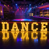 LED bulb letters signs