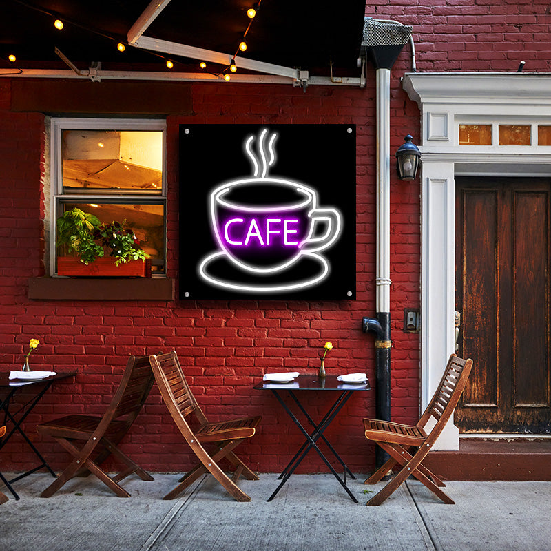 Coffee Cup Neon Sign