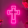 Double Cross Neon Light