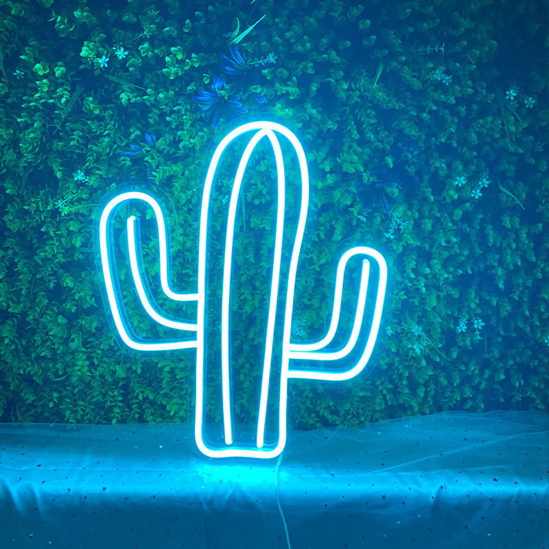 Cactus neon lamp