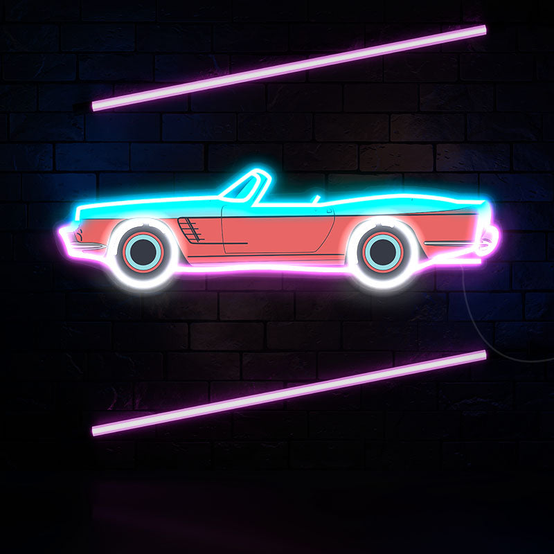 Classic Car LED Neon Sign