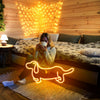 Dachshund Sausage Dog LED Sign