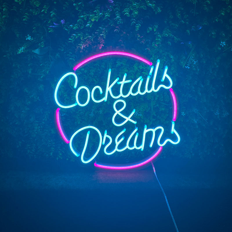 Cocktails And Dreams Sign Bar & Beer Party Signs