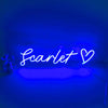50% OFF Clearance Sale_'Scarlet❤' name neon sign