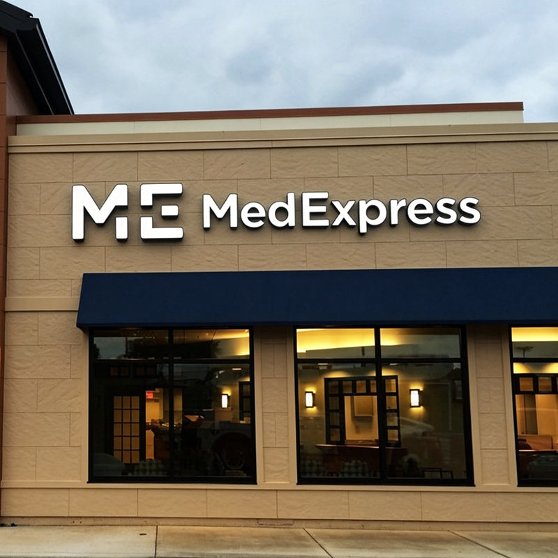 Front lit sign letters signs
