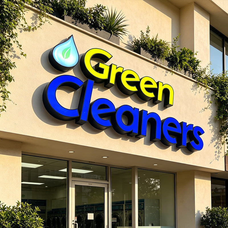 Front lit sign letters signs