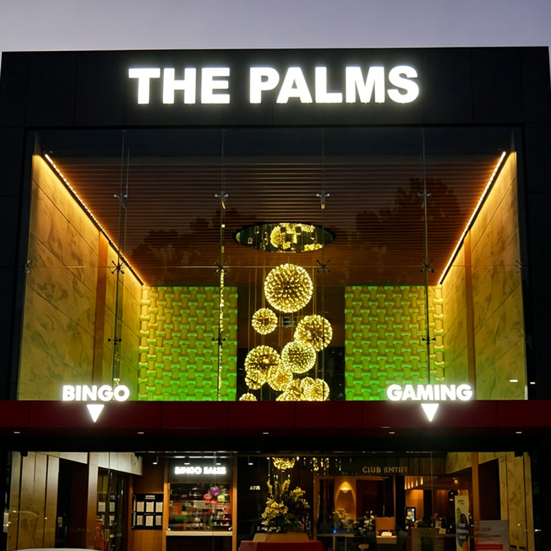 Front lit sign letters signs