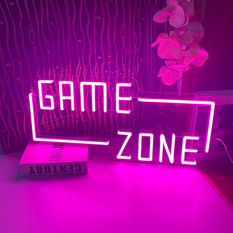 Game Zone Neon Sign