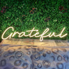 Grateful Wall Art Neon Light