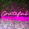 Grateful Wall Art Neon Light