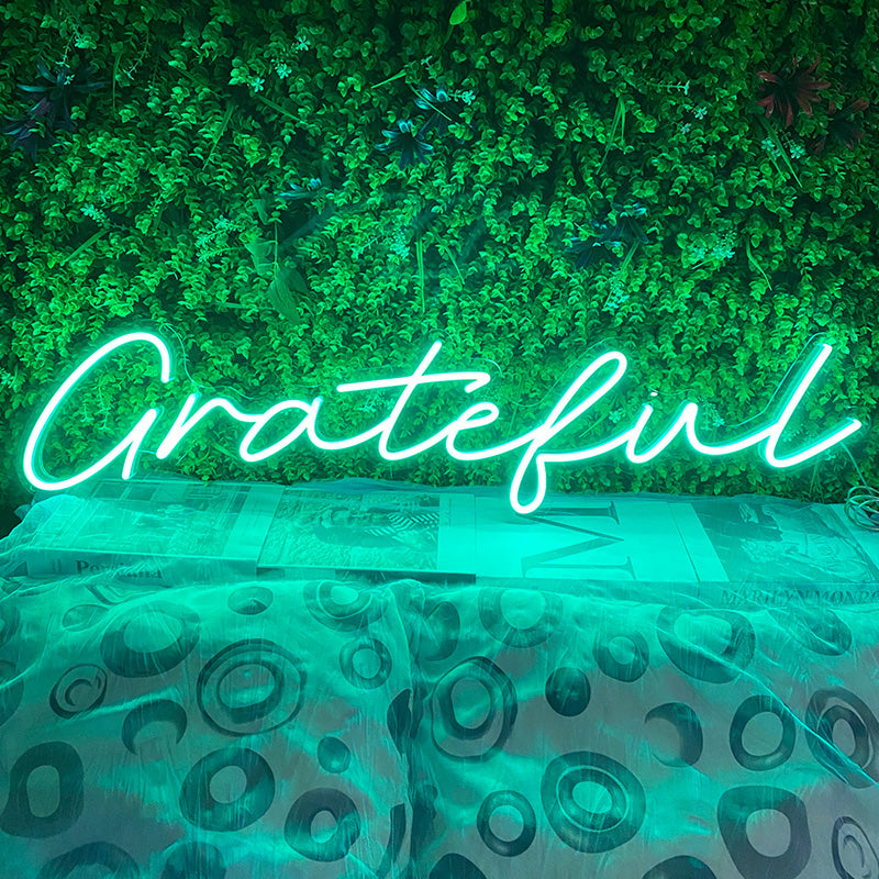 Grateful Wall Art Neon Light