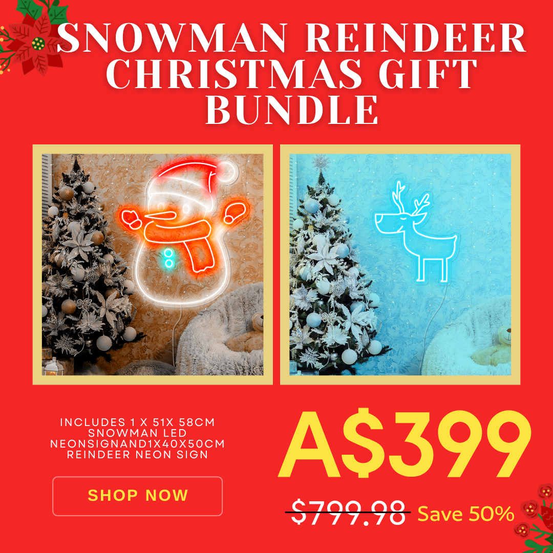 Snowman Reindeer Christmas Gift Bundle