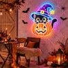 Personalized Halloween Neon Sign