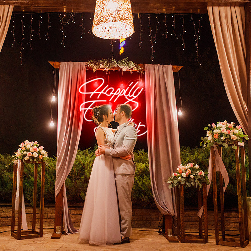 Waterproof happily Ever After neon sign