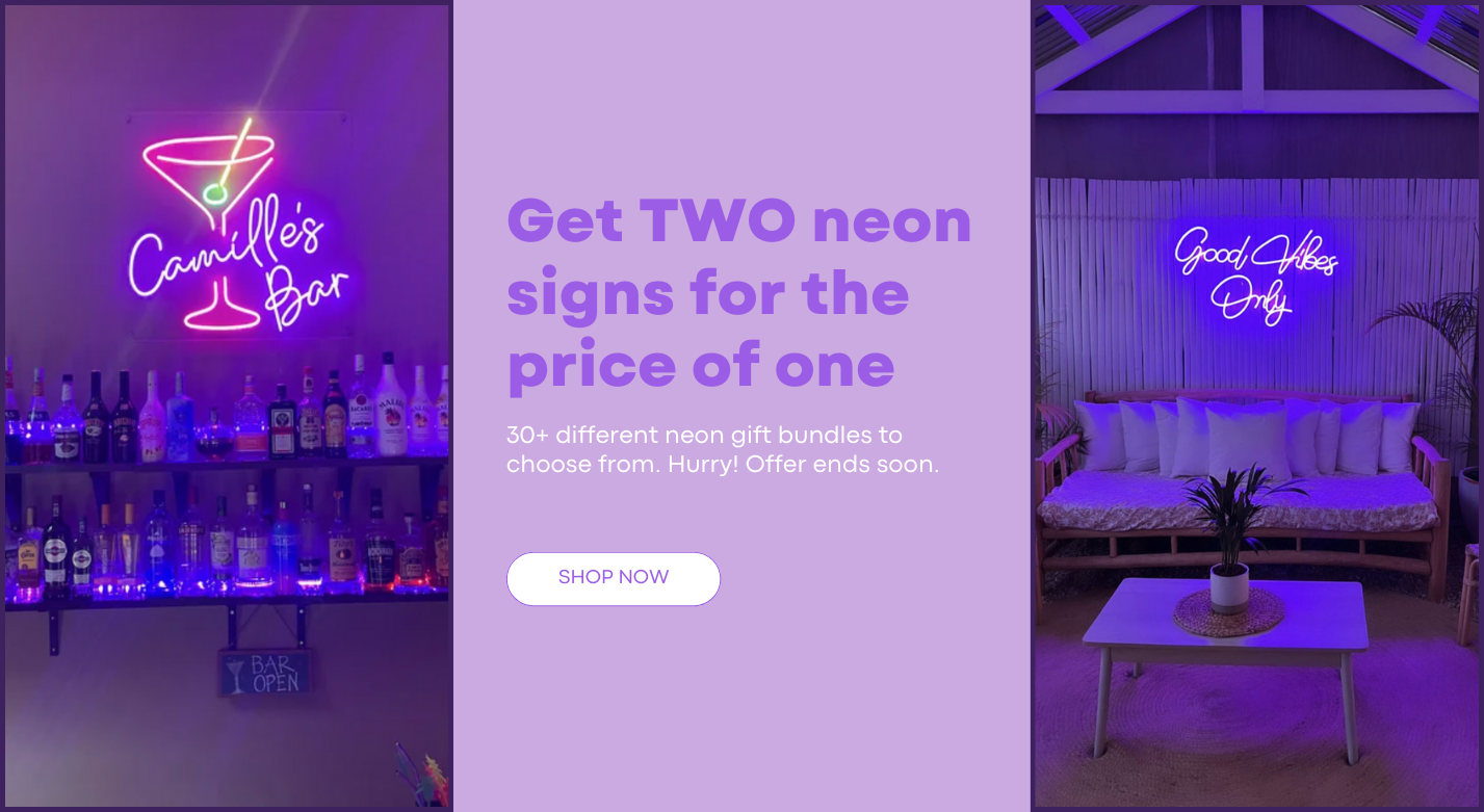 Neon lights for home deals