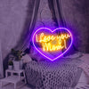 I love you mum❤ neon sign