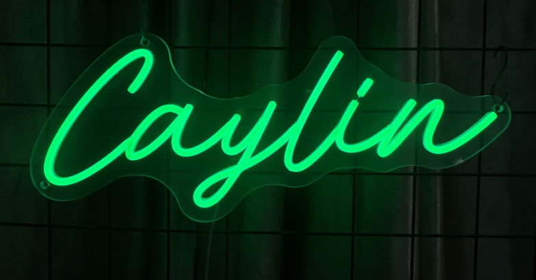 Design neon lights for customer