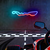 Jeddah Corniche Circuit Neon Race Track