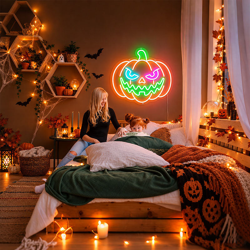 Jack O' Lantern Neon Sign
