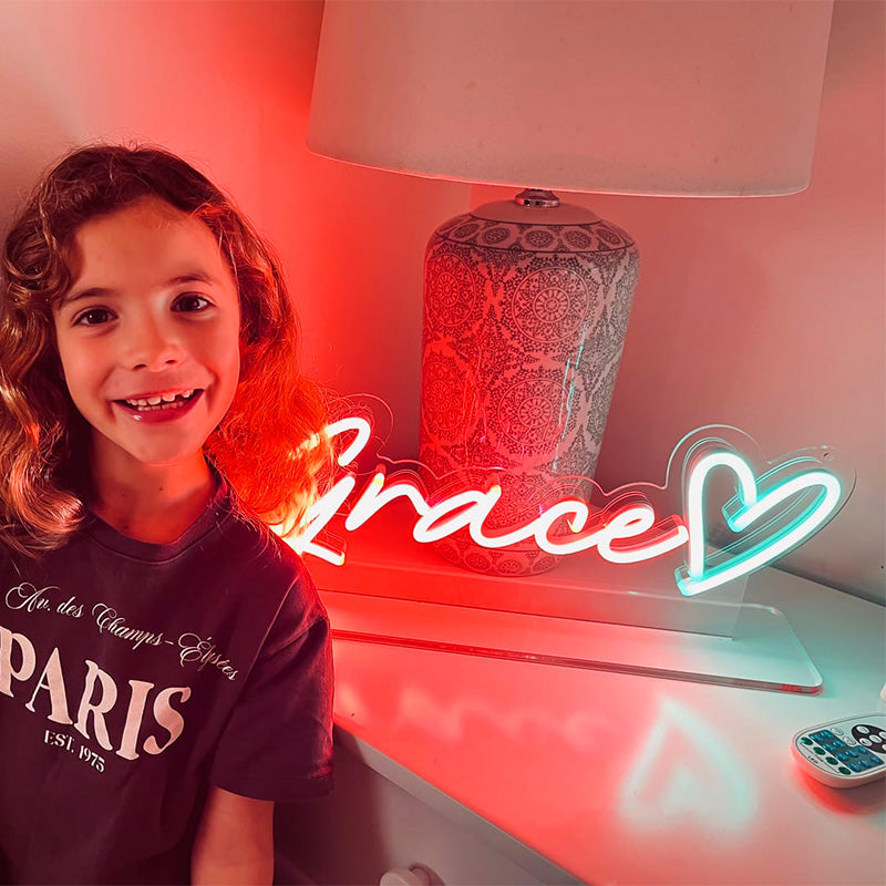 Custom Neon Signs for Kids Rooms