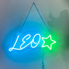LED Name with Star neon sign