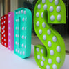 LED bulb letters signs