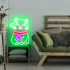 Cute Lucky Cat LED neon sign
