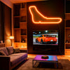 Autodromo Nazionale Monza Neon Race Track