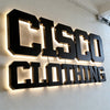 Custom backlit letters signs