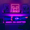 Minecraft neon sign