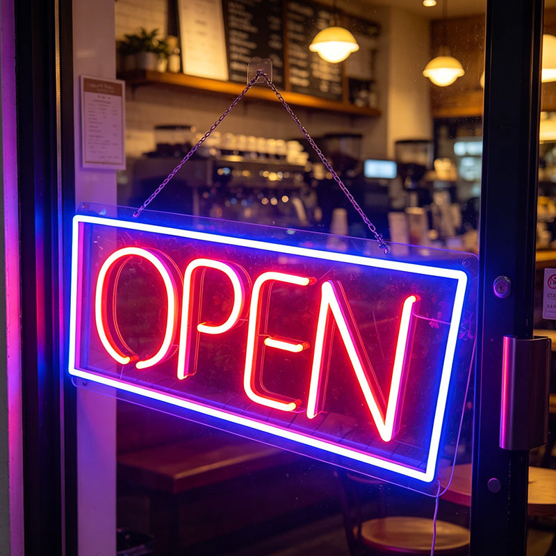 Neon Open Sign