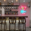 Cocktail Neon Bar Open Sign
