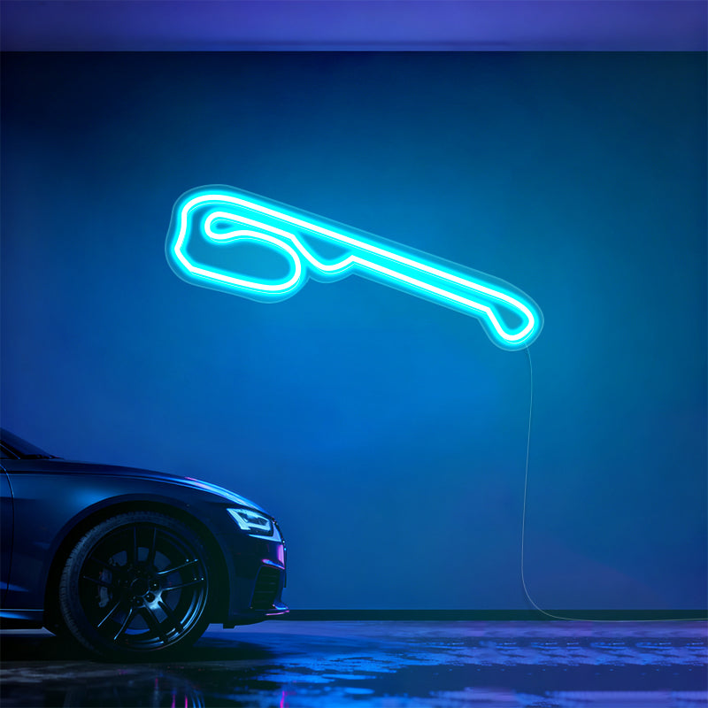 Palm Beach international raceway neon