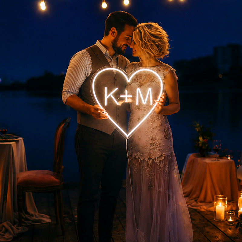 Personalised heart lights