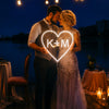 Personalised heart lights