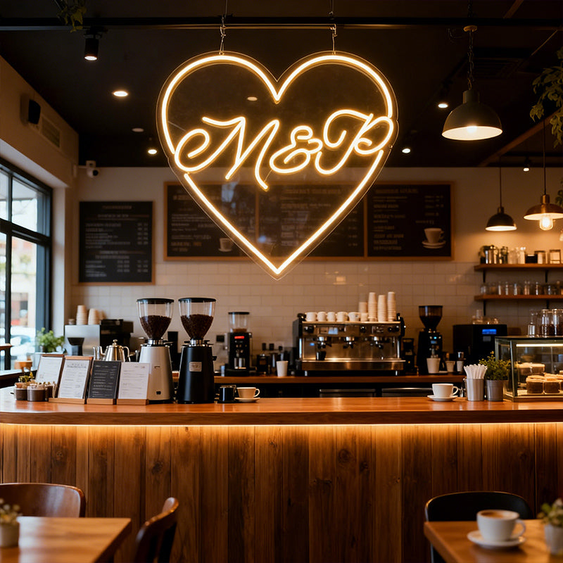 Personalised heart lights