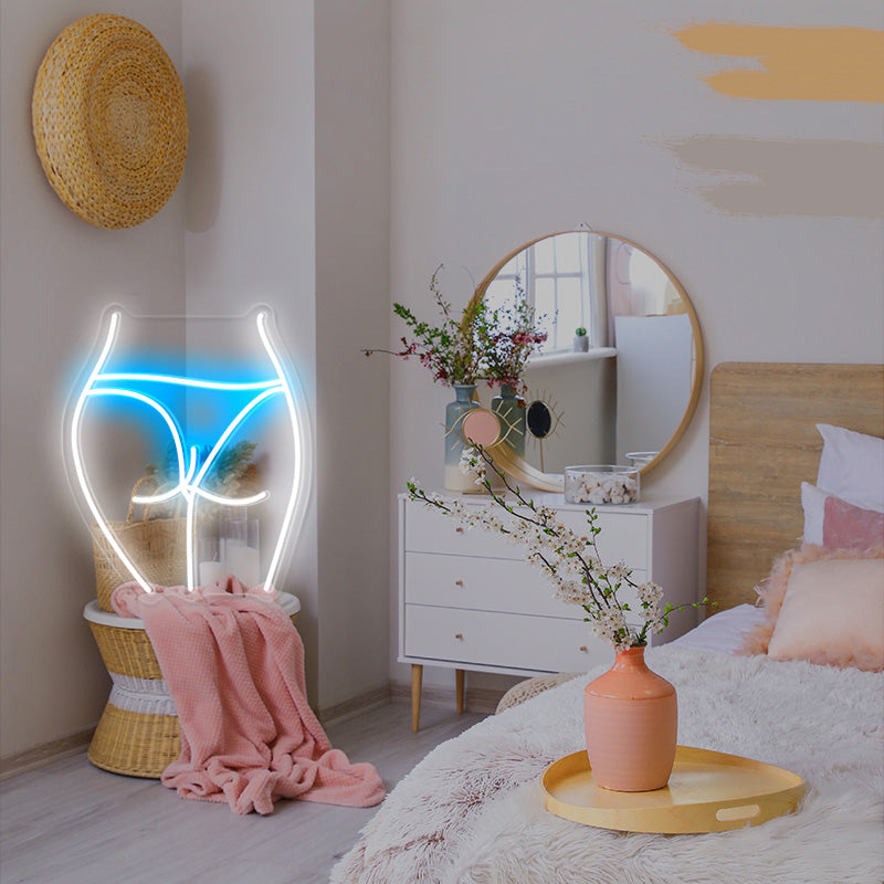Customisable Body model LED neon sign